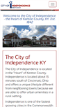 Mobile Screenshot of cityofindependence.org